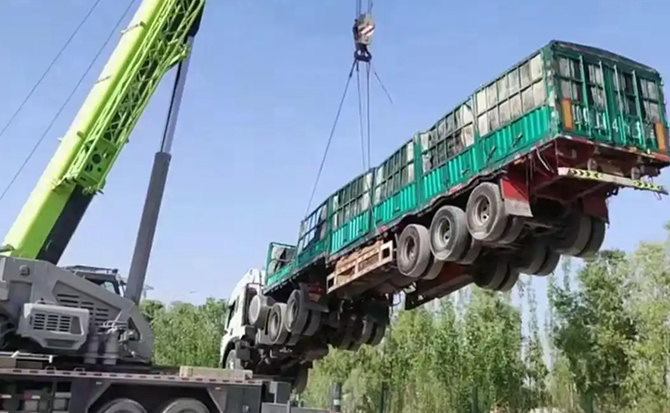 兴庆区道路脱困救援案例